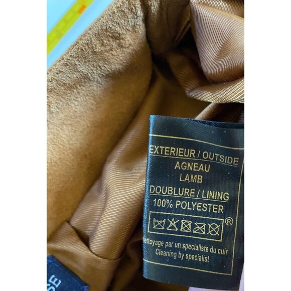 Lucchese Annabelle Lamb Leather Fringe Skirt Cinnamon Tan Suede Size M NWT - Picture 13 of 15